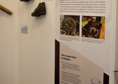 Panneau d'exposition